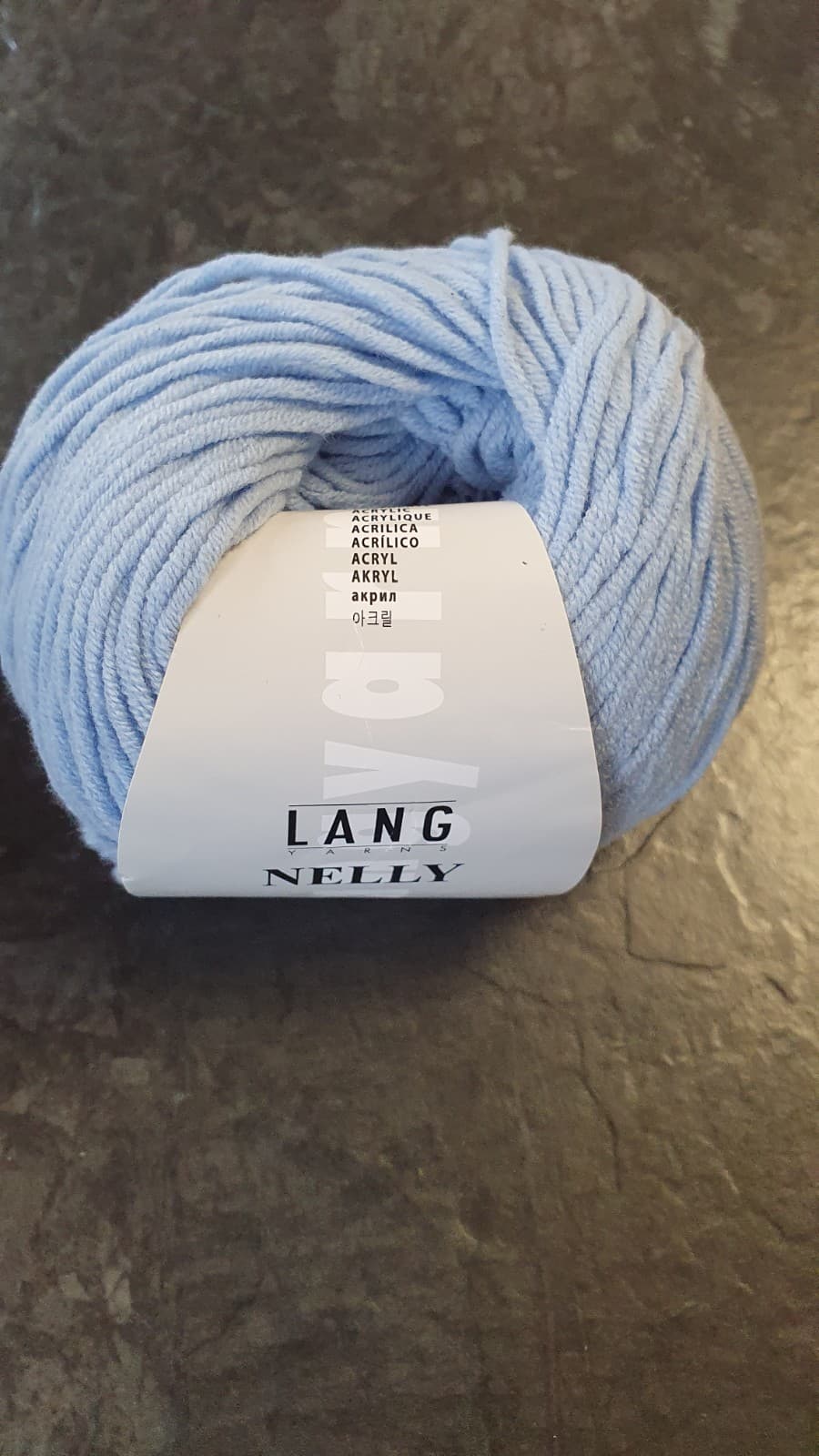 Lang Yarns Nelly, Baumwolle mit Polyacryl, Farbe 20 Hellblau