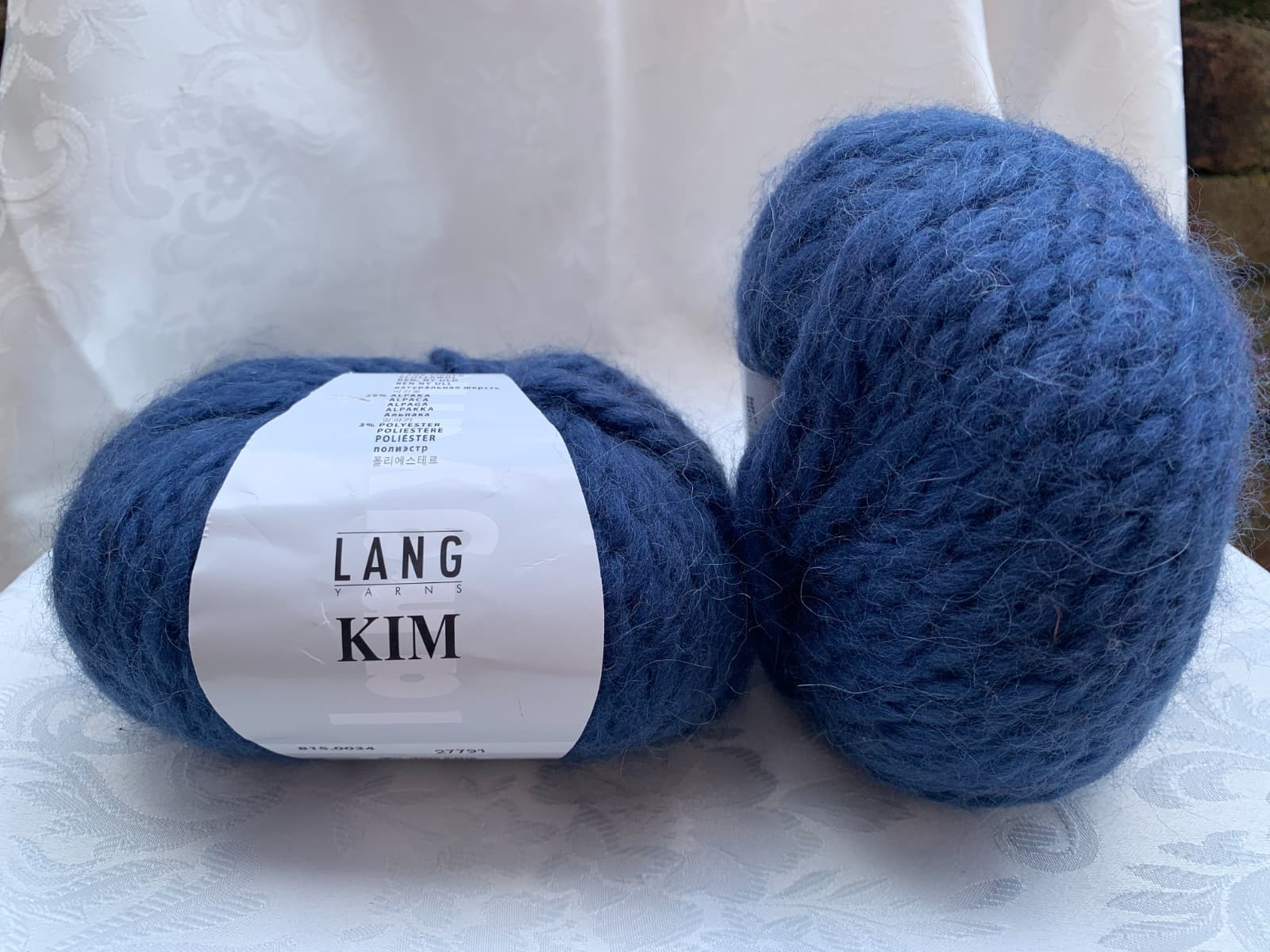 Lang Yarns Kim, Alpaca mit Schurwolle, verschiedene Farben, Blau
